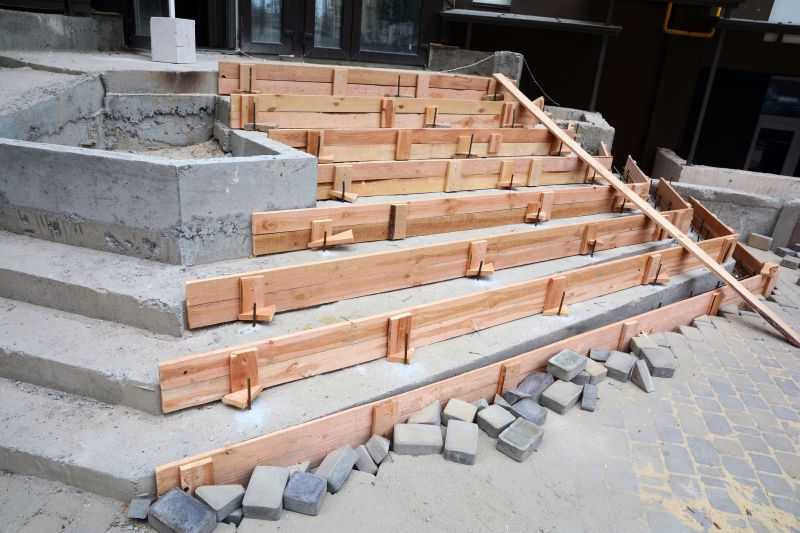 Deck Steps Construction