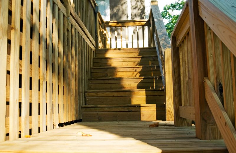 Deck Steps Construction