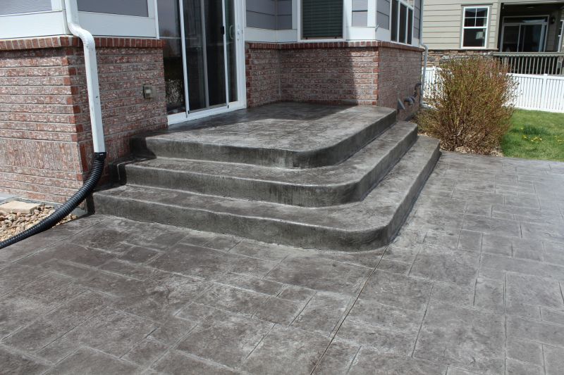 Concrete Deck Steps