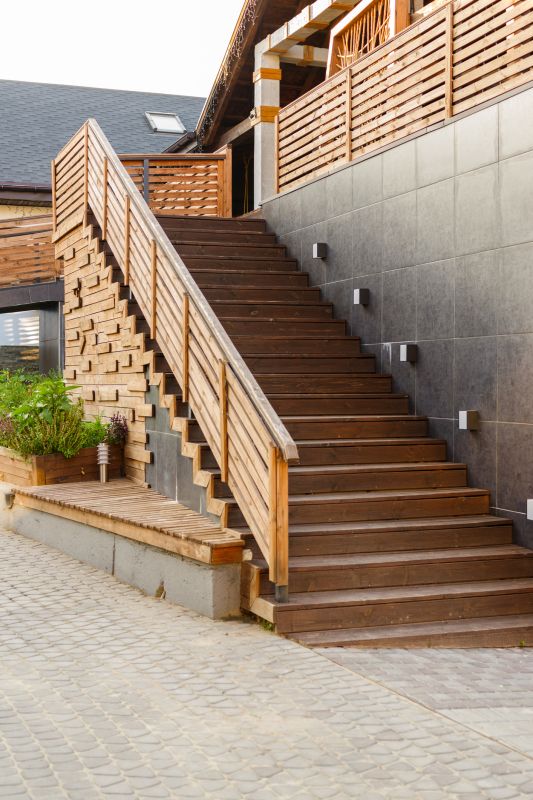 Wood Stairs Replacement in Kansas City, KS